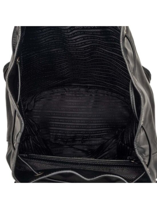 Prada Backpack Black Leather